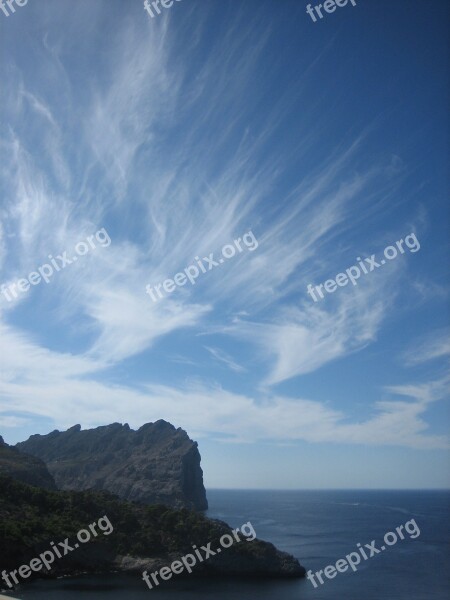 Mallorca Sky Sea Clouds Sun And Sea