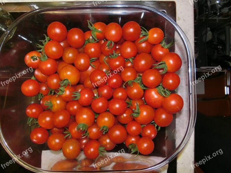 Tomatoes Vegetables Salad Vitamins Healthy