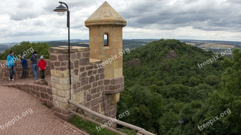 Thuringia Germany Landscape Thuringian Forest Wartburg Castle Free Photos