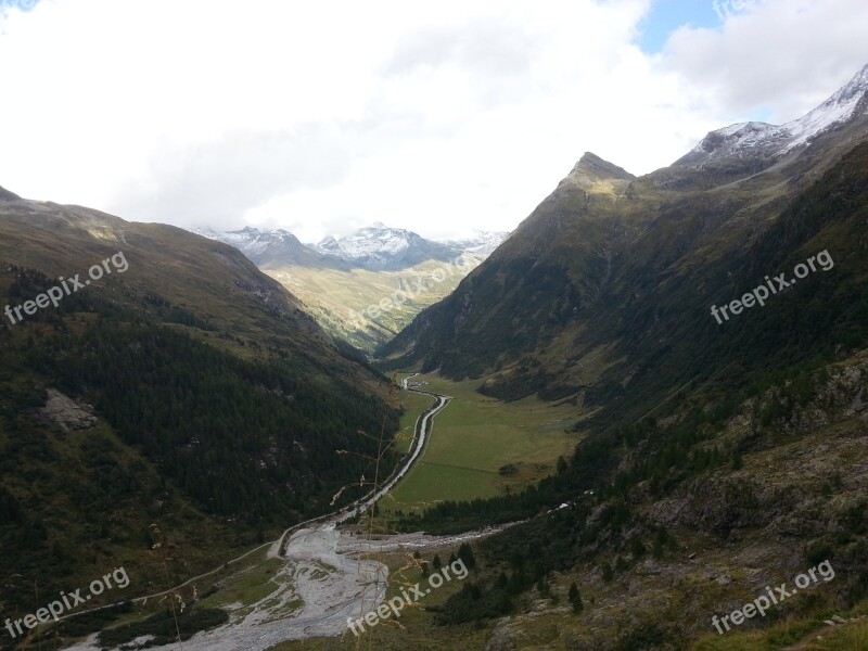 Panorama Landscape Outlook Austria Tyrol