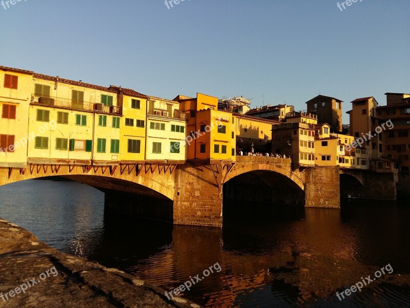 Ponte Vecchio Firenze Florence Tuscany Italian Culture