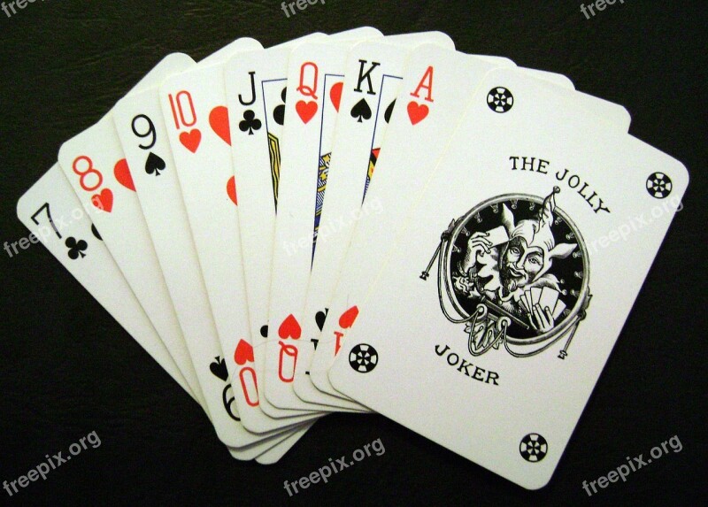 Card Game Playing Cards Joker Pik Cross