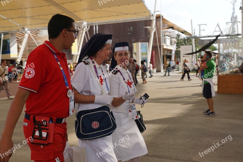 Nurse Physician Health Red Cross Sister