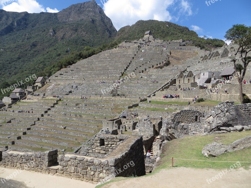 Machu Picchu Peru Beautiful Archeology Travel