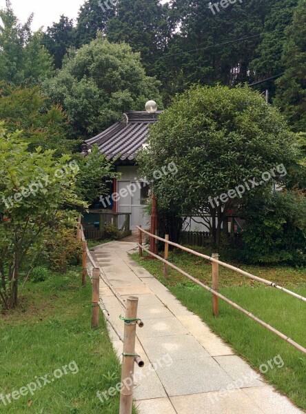 Tongyeong Korean Temple Garden Free Photos