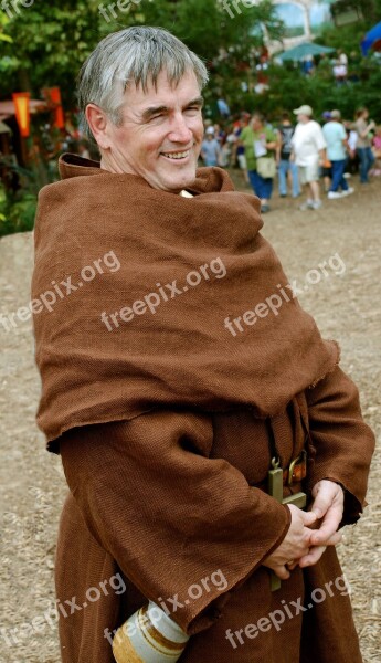 Monk Costume Medieval Religion Catholicism