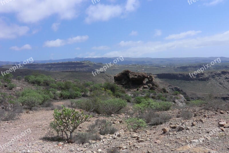 Gran Canaria Nature Mountain Canary Islands