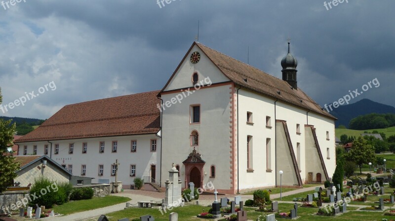 Monastery Black Forest Germany Free Photos