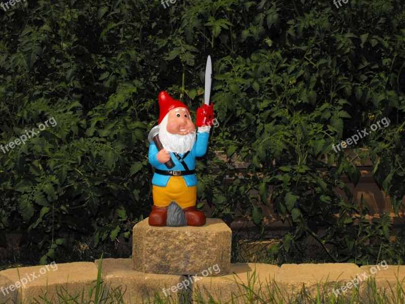 Gnome Garden Shrubbery Evil Dead Parody