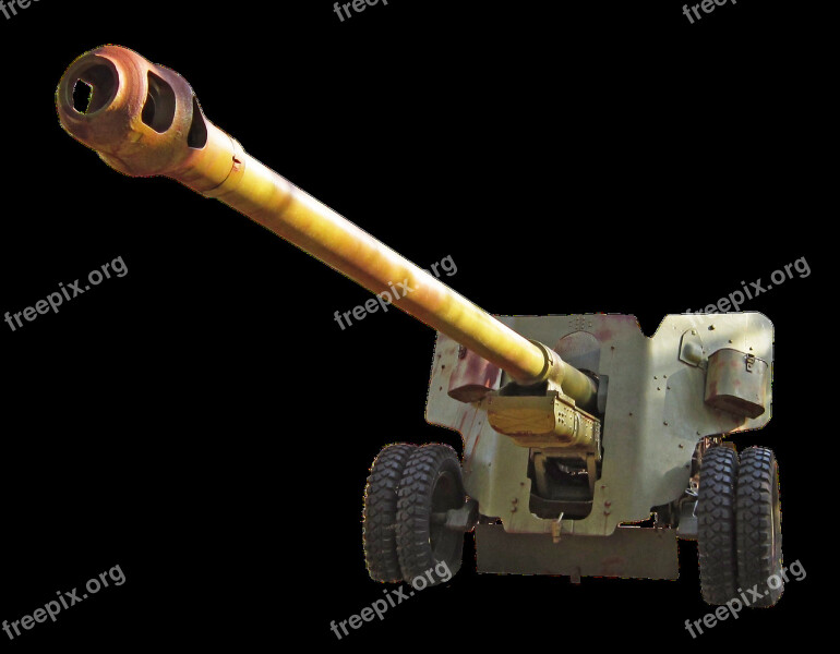 Howitzer Artillery Barrel War Weapons