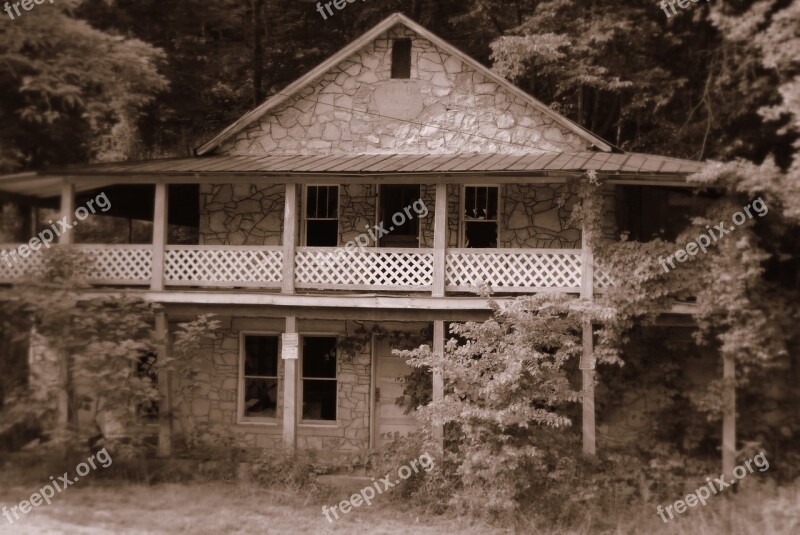 Haunted House Dark Spooky Building