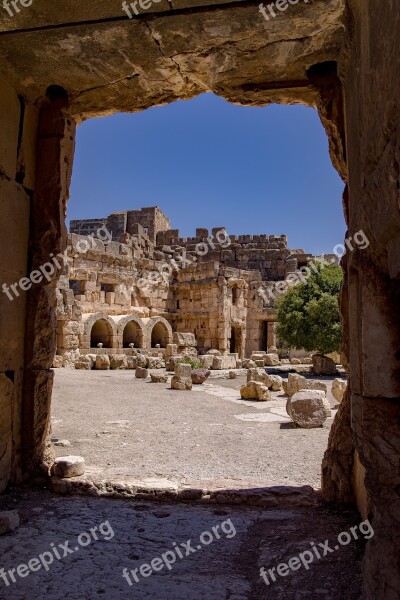 City Roman Antique Antiquity Ruin