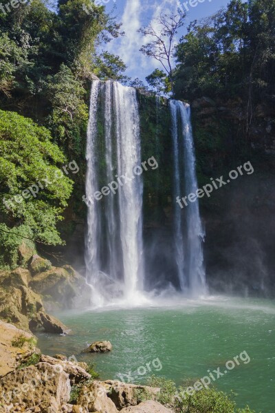 Chiapas Mexico Nature Jungle River