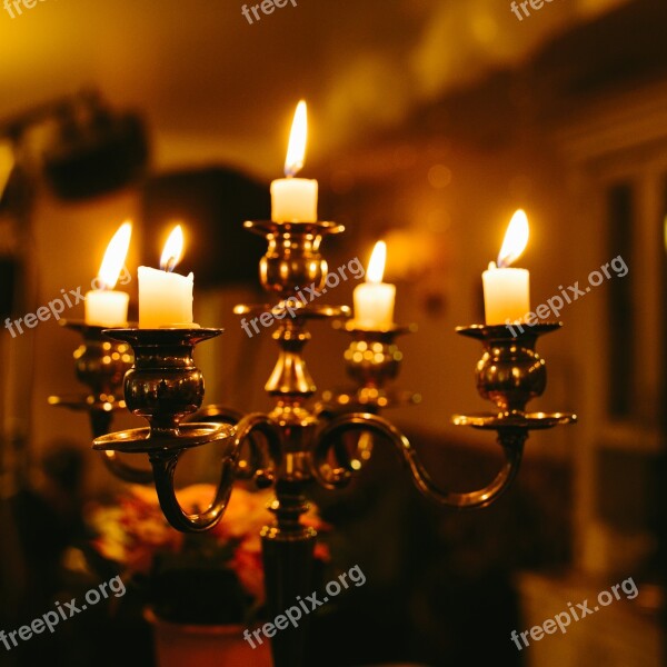 Candles Light Flame Candle Wax