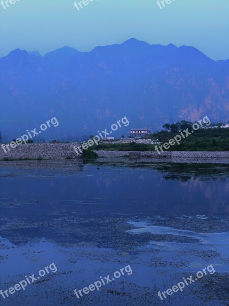 Landscape Mountain Views Cloudy Day Free Photos