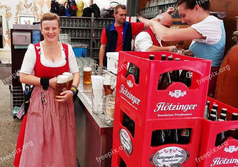 Beer Tent Marquee Operation Serving Folk Festival