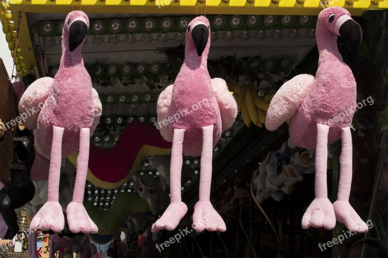 Flamingo Soft Toy Folk Festival Autumn Festival Customs