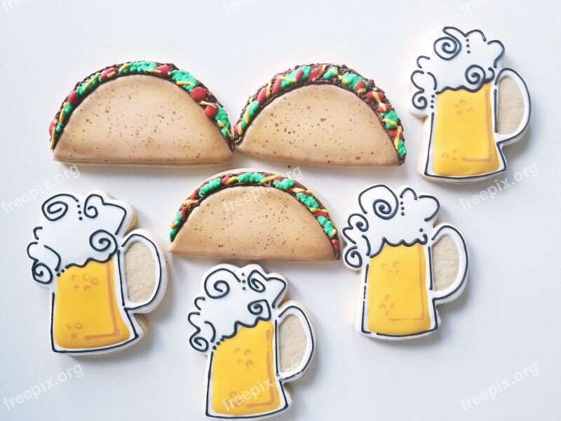 Tacos Beer Taco Delicious Culinary