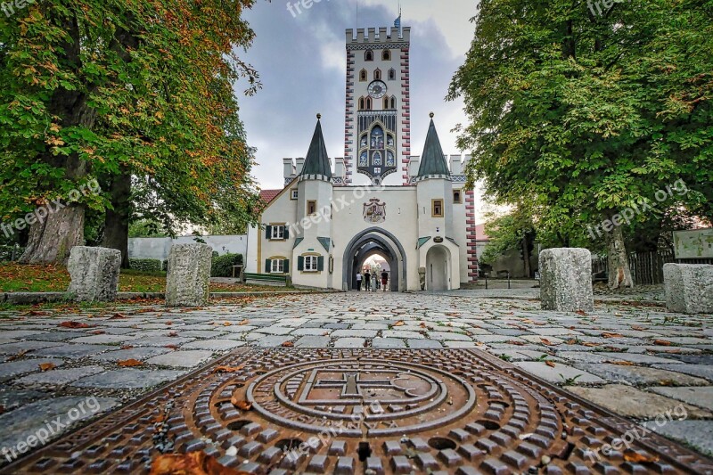 City Gate Landsberg Architecture Building Historically