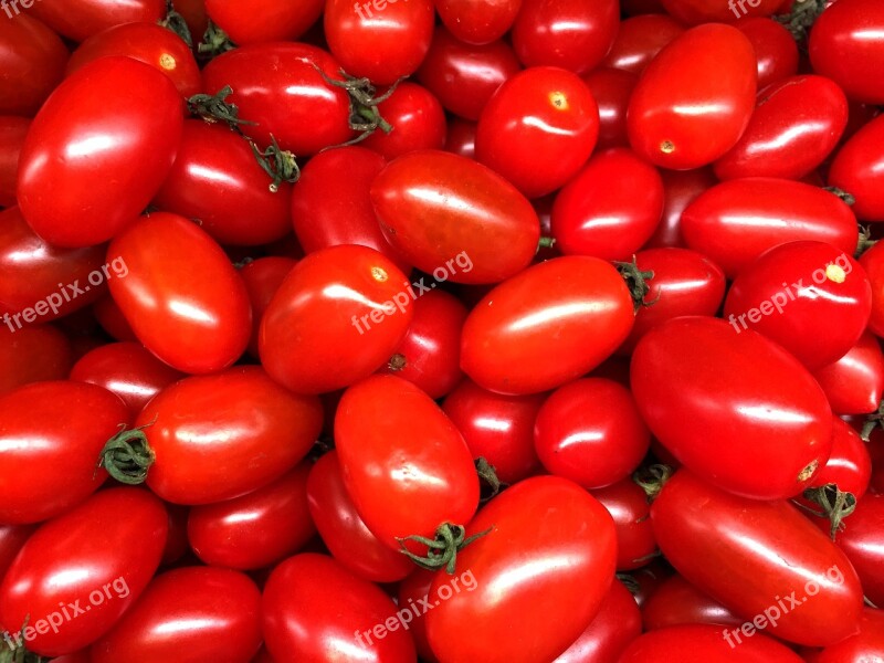 Cherry Tomato Tomato Vegetable Red Tomatoes