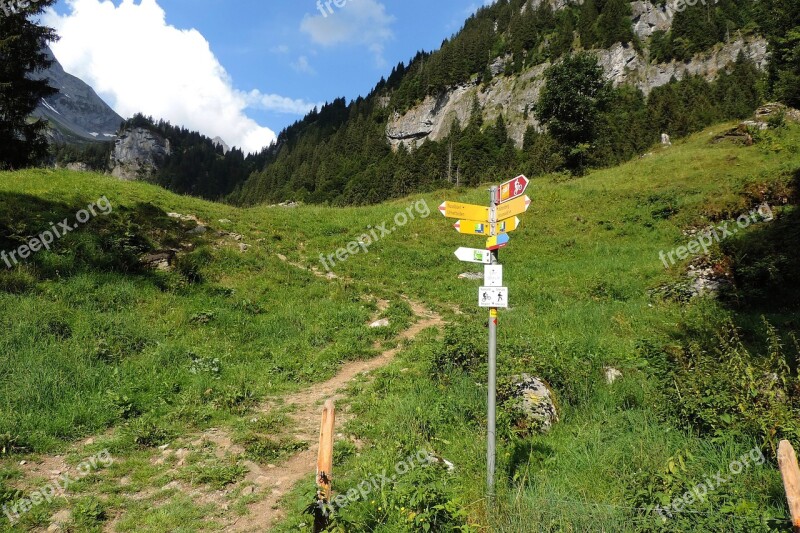 Switzerland Alps Landscape Mountains Heaven