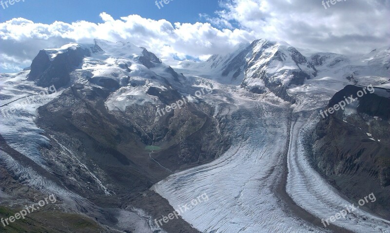 Ladovec Mountains Switzerland Snow Free Photos