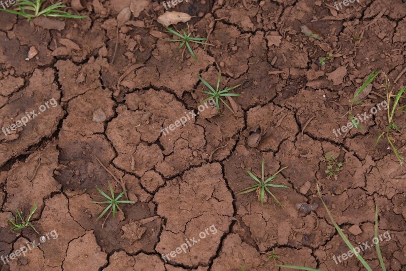 Clay Ground Dry Texture Drought