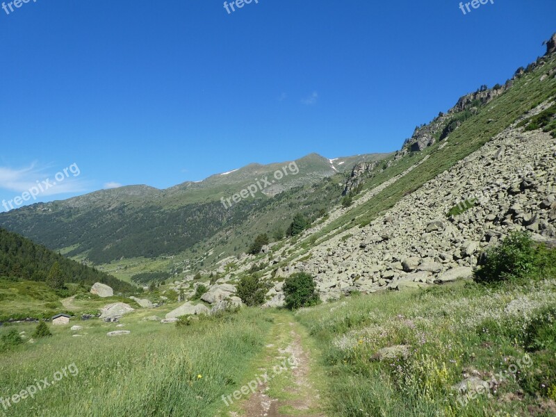 Path Rocks Mountain Andorra Free Photos