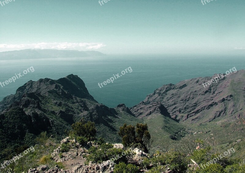 Tenerife Canary Islands Nature Spain Landscape