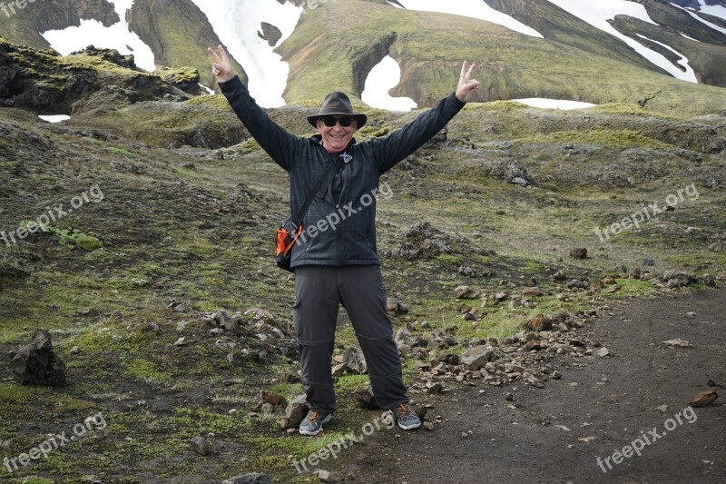 Joy Hat Fun Laugh Mountains