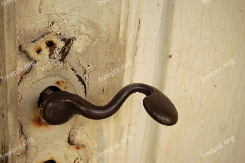 Handle Door Handle Old Door Knob Jack