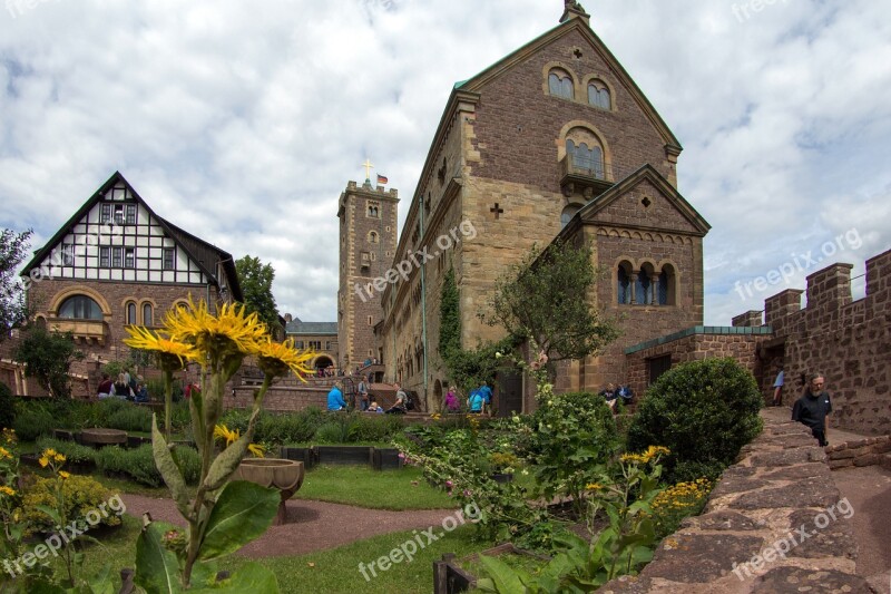 Thuringia Germany Eisenach Castle Wartburg Castle Cultural Heritage