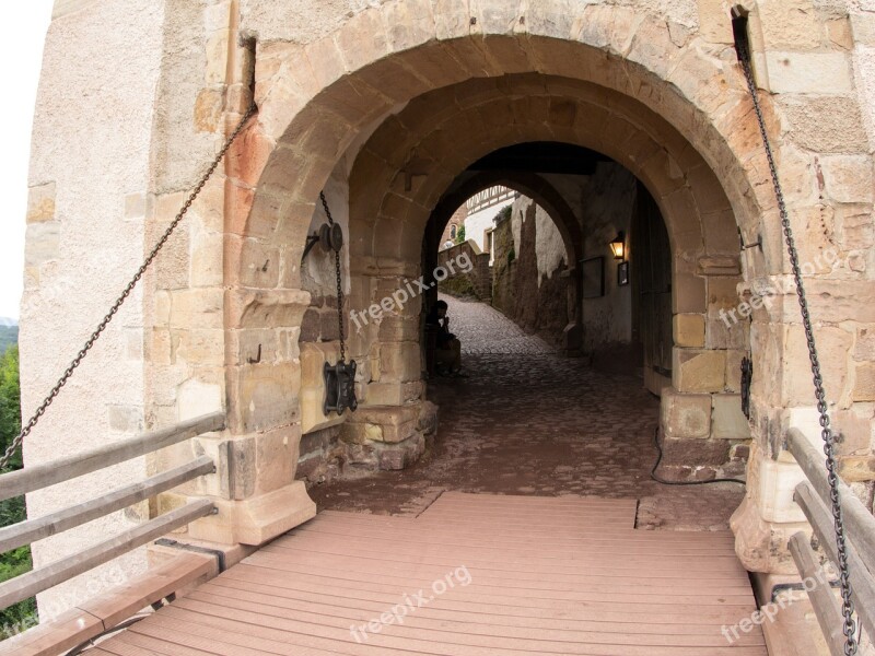 Thuringia Germany Eisenach Castle Wartburg Castle Cultural Heritage