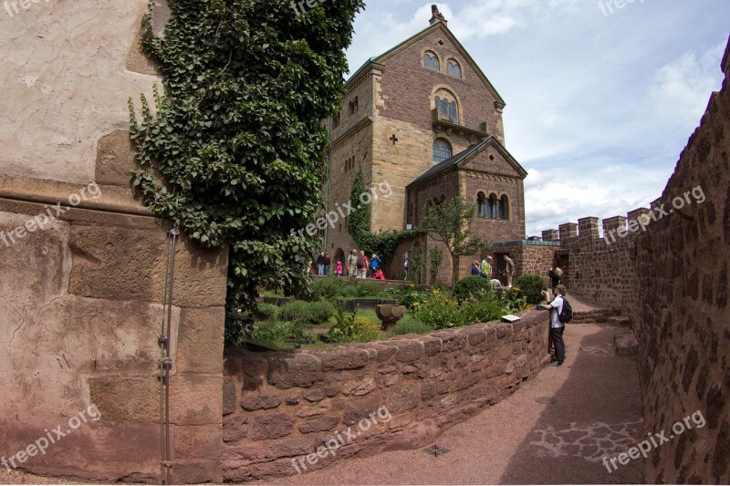 Thuringia Germany Eisenach Castle Wartburg Castle Cultural Heritage