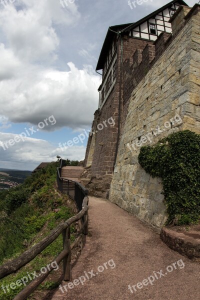 Thuringia Germany Eisenach Castle Wartburg Castle Cultural Heritage