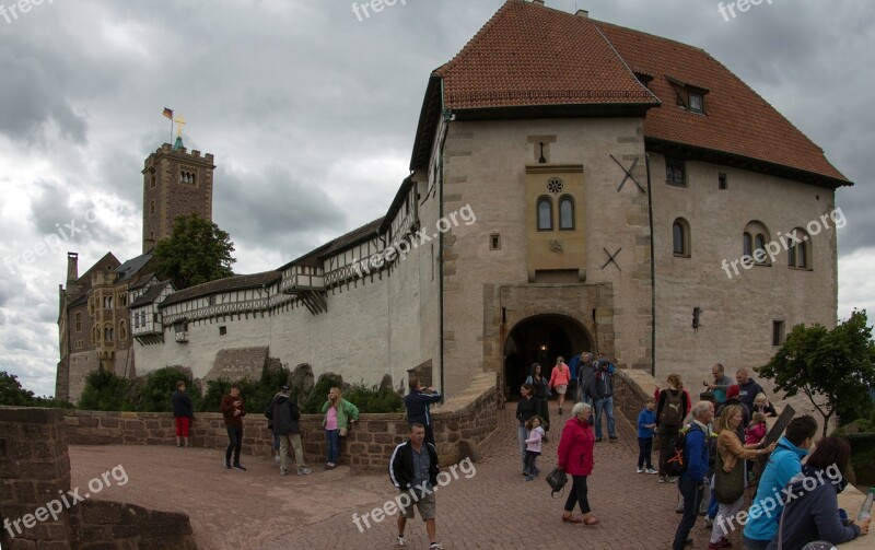 Thuringia Germany Eisenach Castle Wartburg Castle Cultural Heritage