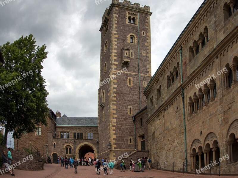 Thuringia Germany Eisenach Castle Wartburg Castle Cultural Heritage