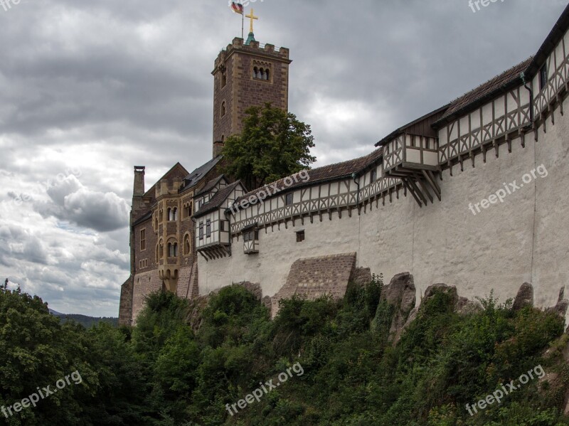 Thuringia Germany Eisenach Castle Wartburg Castle Cultural Heritage