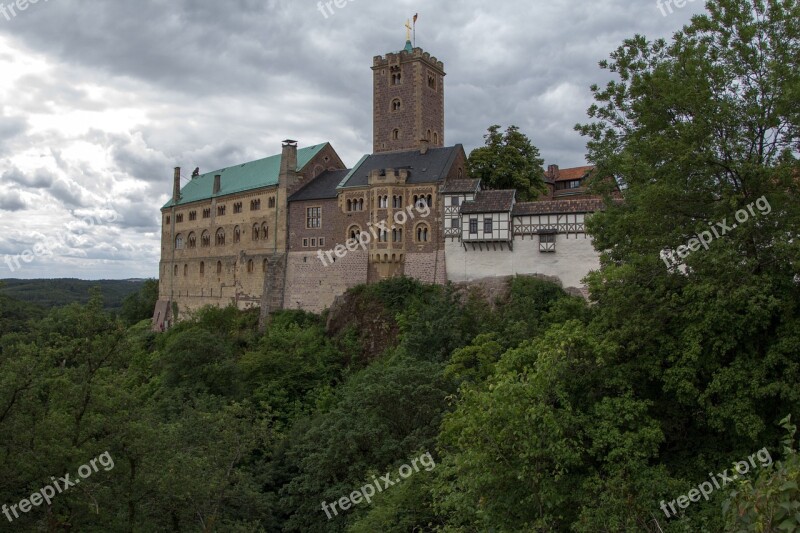 Thuringia Germany Eisenach Castle Wartburg Castle Cultural Heritage