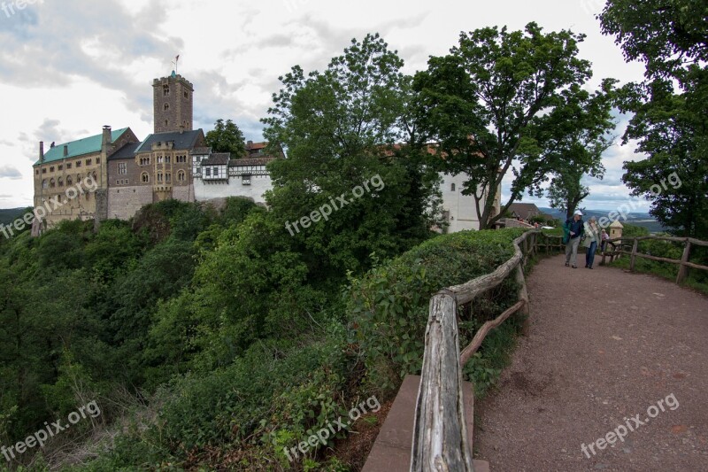 Thuringia Germany Eisenach Castle Wartburg Castle Cultural Heritage