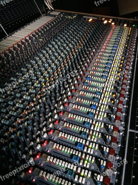 Mixer Studio Audio Sound Music