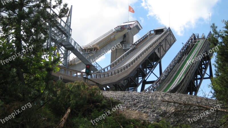 Lathi Finland Hill Ski Jump Winter Sports