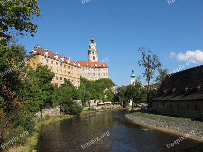 Moldova Krumlov Castle Cesky Krumlov Cesky