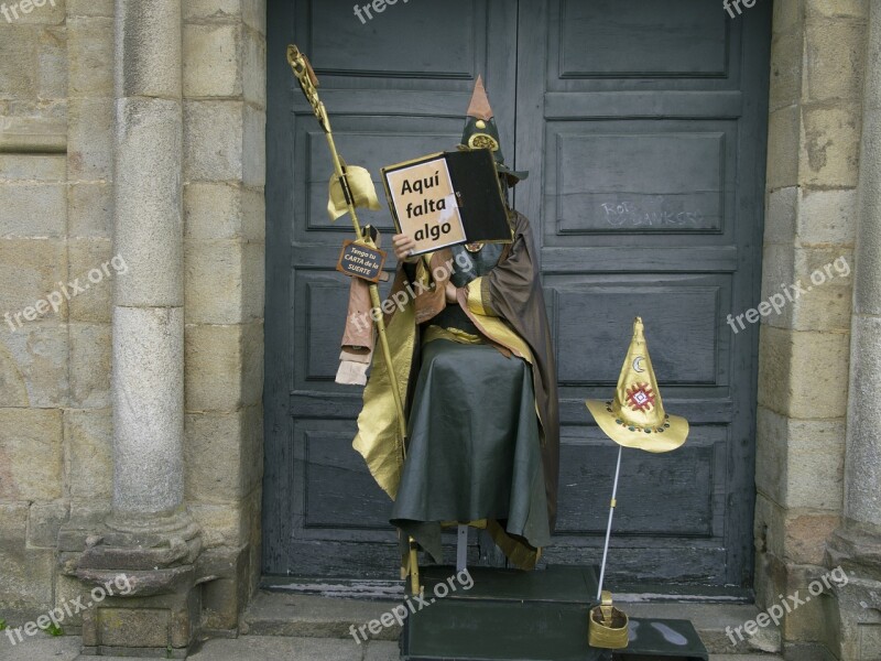 Mime Codex Calixtino Santiago Compostela Attractive Tourists