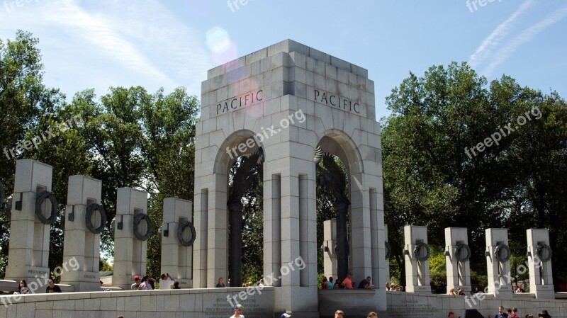 Wwii Memorial Pacific Monument Ii