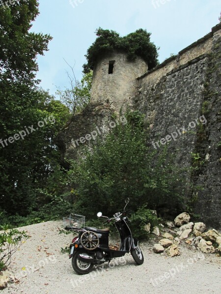 Franconian Switzerland Castle Gößweinstein Historically Middle Ages