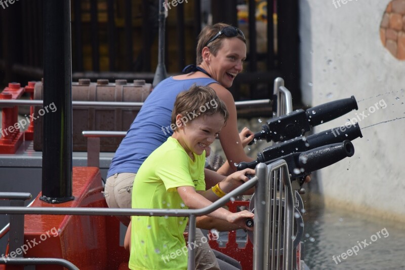 Water Games Fun Water Park Legoland Denmark