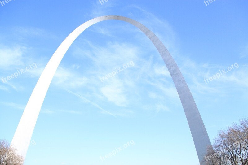 St Louis Monument Arch Midwest Free Photos