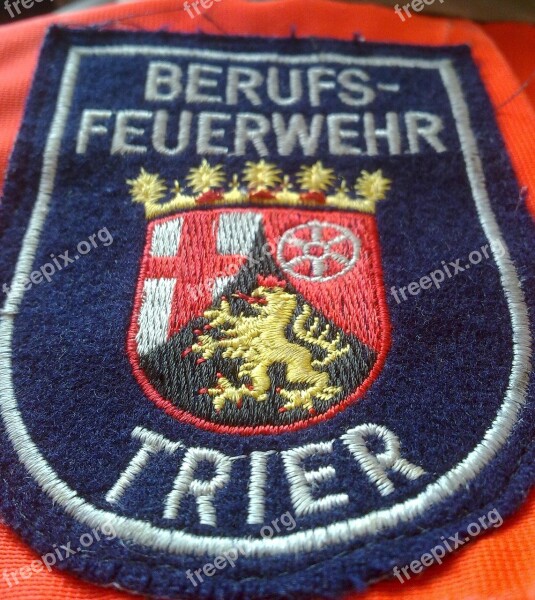 Fire Logo Trier Sachsen Professional Fire Brigade