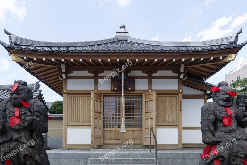 Temple Japan Buddhism K Building